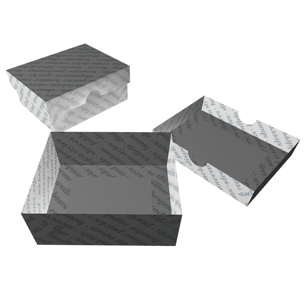 TP224 SELF LOCKING BOX & LID Tams Packaging